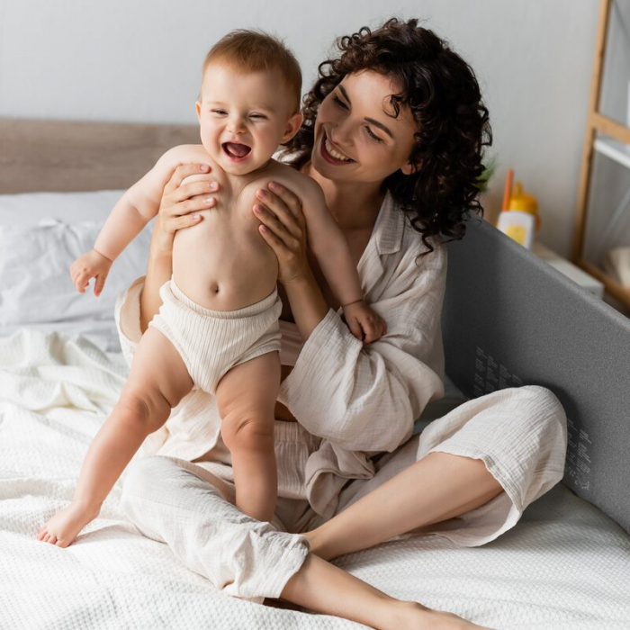 Bariera de protectie pentru pat Lionelo Lora XL Gri [23]