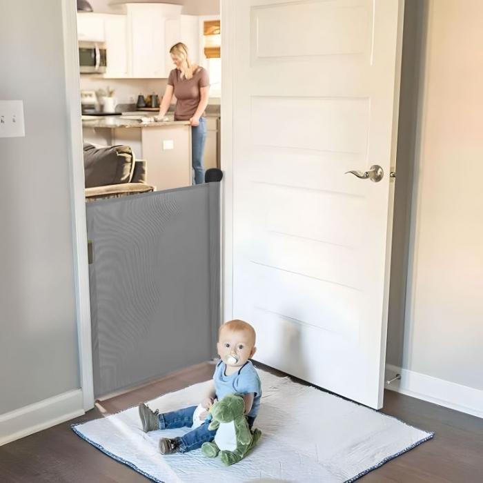 Bariera de siguranta 180 cm Ecotoys SG-002 - Gri [8]