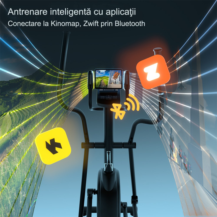 Bicicleta eliptica inSPORTline ZenStride 200 [9]