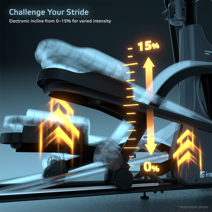 Bicicleta eliptica inSPORTline ZenStride 600 [11]