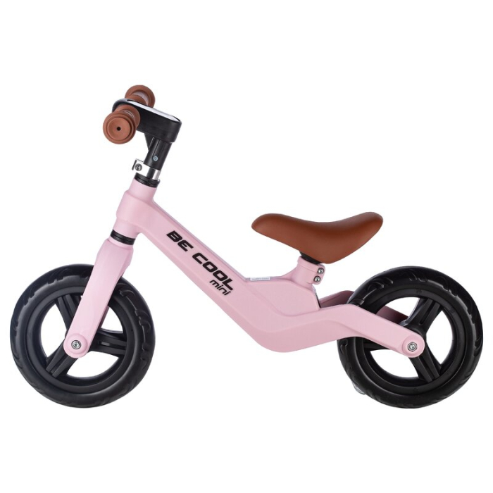 Bicicleta fara pedale, FreeON, Be Cool Mini, cu ghidon si sa reglabile, Roti din EVA, Pana in 30 Kg, Roti 8 inch, 12 luni+, Roz [4]