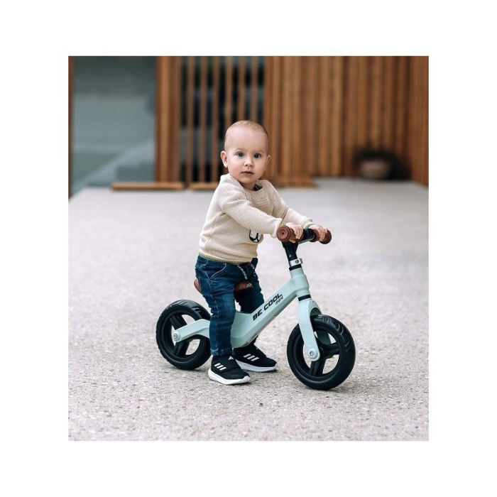 Bicicleta fara pedale, FreeON, Be Cool Mini, cu ghidon si sa reglabile, Roti din EVA, Pana in 30 Kg, Roti 8 inch, 12 luni+, Verde [9]