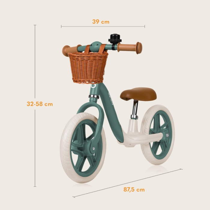Bicicleta fara pedale Lionelo Alex Plus cu roti din spuma EVA 12 inch [10]