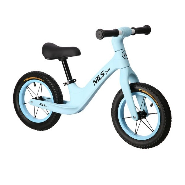 Bicicleta Fara Pedale Nils Fun RB100, Albastru [4]