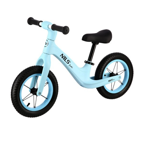 Bicicleta Fara Pedale Nils Fun RB100, Albastru [5]