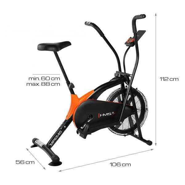 Bicicleta Fitness HMS MP6540 AIR BIKE [5]