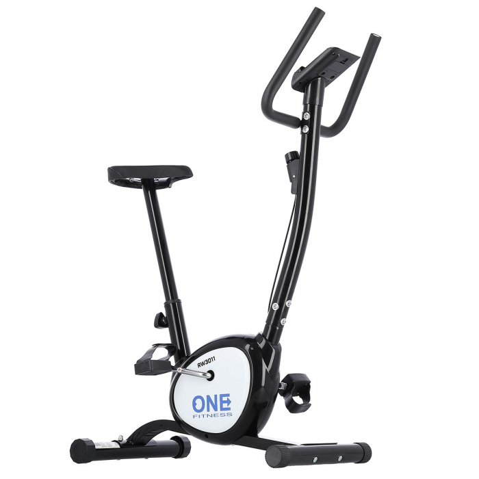 Bicicleta mecanica HMS ONE RW3011 Negru/Alb [4]