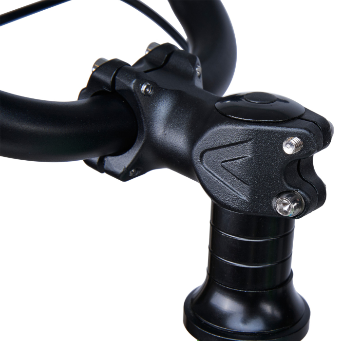 Bicicleta pentru copii 3-6 ani HappyCycles KidsCare, roti 14 inch, cu roti ajutatoare si frane pe disc, albastru [5]