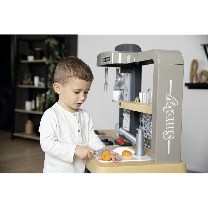 Bucatarie Smoby Tefal Evolutive albastru cu accesorii [6]
