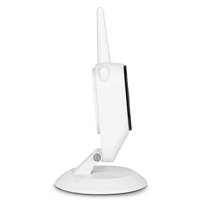 Camera aditionala, Lionelo, Babyline 3.2, Full HD, Zoom digital 3x, cu mod de noapte, Stocare micro SD de pana la 128 GB, Cablu de 2,6 m, Alb [3]