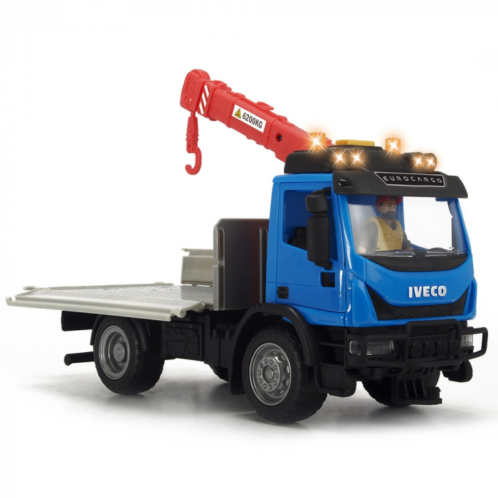 Camion Dickie Toys Playlife Iveco Recycling Container Set cu figurina si accesorii [5]