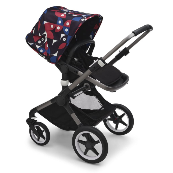 Capotina carucior Bugaboo Fox 3 Lynx Animal Explorer Red Blue [2]