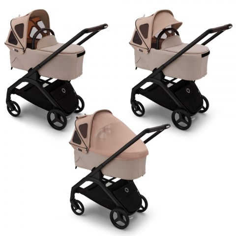 Capotina cu extensie plasa insecte Bugaboo Dragonfly Dune Taupe [2]