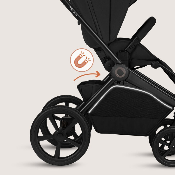 Carucior 2 in 1, Lionelo, Freya, Landou si salteluta ventilate, Pliabil, Reglare spatar-3 pozitii, Suport de picioare-4 pozitii, Maner reglabil-3 pozitii, Adaptori inclusi compatibili cu Cybex, Maxi-C [35]