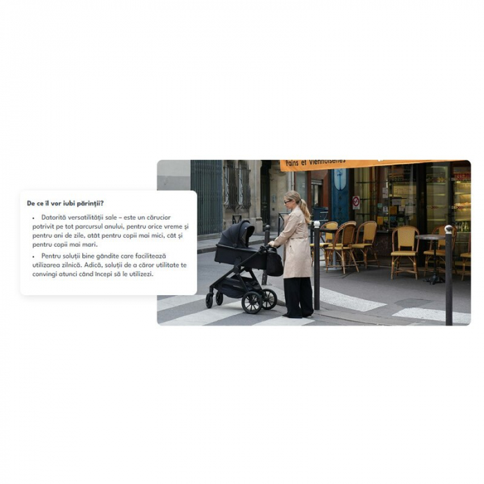 Carucior 2 in 1 Lionelo Layla pana la 22 kg [29]