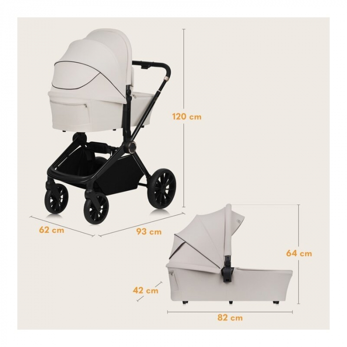 Carucior 2 in 1 Lionelo Mika Plus [63]