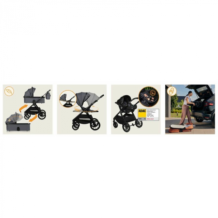 Carucior 3 in 1 Lionelo Layla [52]