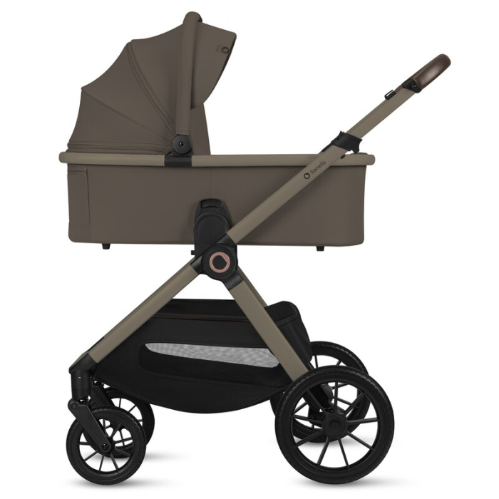 Carucior 3 in 1, Lionelo, Layla, Pana la 22 kg, Cadru aluminiu, Cu landou intarit si salteluta din spuma AirDots, Cu scoica auto testata ADAC, Reversibil, Cu ventilatie 3D, Cu accesorii, EN1888-1, EN1 [10]