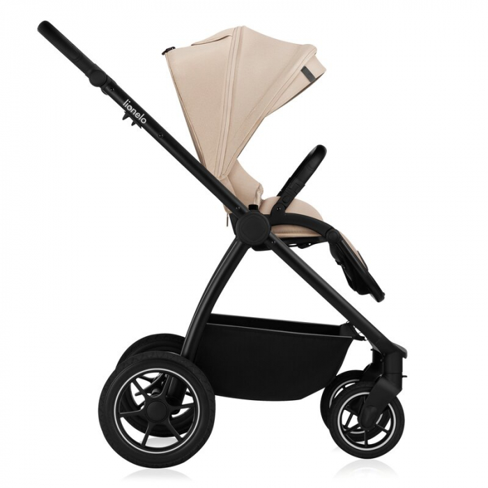 Carucior 3 in 1 Lionelo Meril cu landou de dimensiune XL Reversibil cu scoica auto [10]