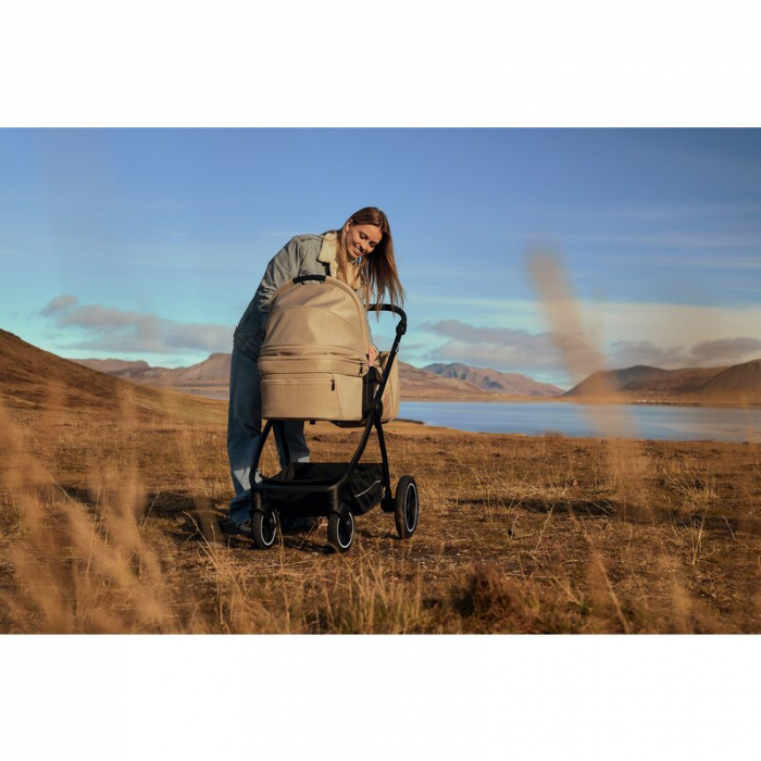 Carucior 3 in 1 Lionelo Meril cu landou de dimensiune XL Reversibil cu scoica auto [41]