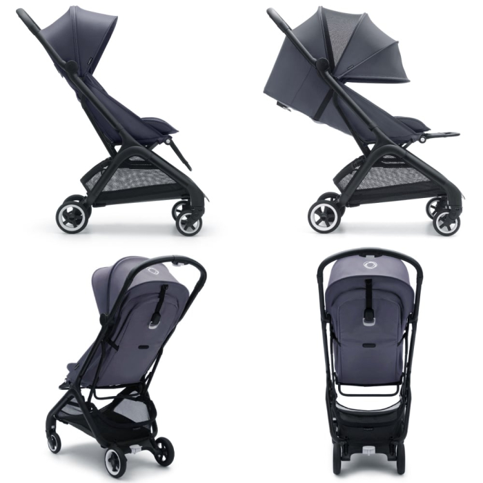 Carucior Bugaboo Butterfly Black Stormy Blue [4]