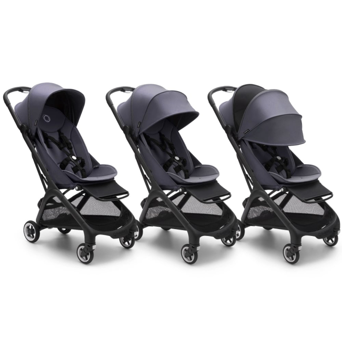 Carucior Bugaboo Butterfly Black Stormy Blue [5]