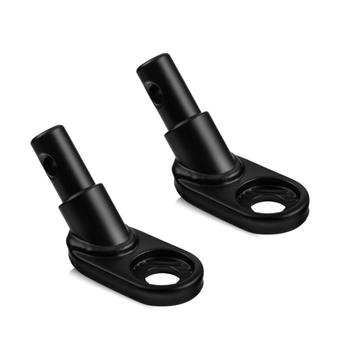 Carucior si remorca de bicicleta, Lionelo, Cama, Multifunctional, pentru 1 sau 2 copii, Geamuri cu protectie solara, Negru [24]