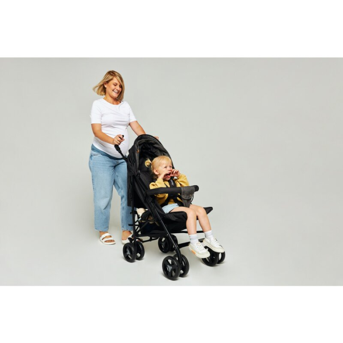 Carucior sport compact, Lionelo, Irma, Pliere tip umbrela, 6- 36 luni, Pana la 15 kg, Gri [25]