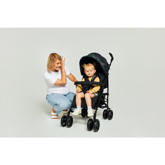 Carucior sport compact, Lionelo, Irma, Pliere tip umbrela, 6- 36 luni, Pana la 15 kg, Gri [17]