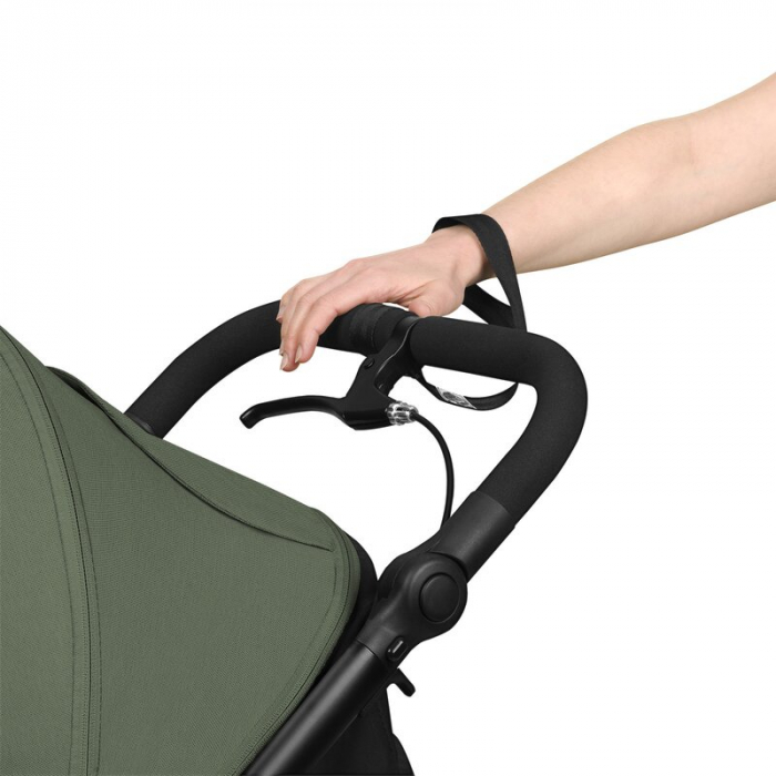 Carucior sport Lionelo Azura cu 3 roti cu baldachin XXL impermeabil [16]