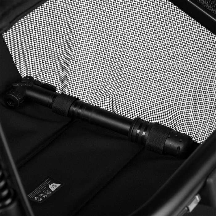 Carucior sport Lionelo Azura cu 3 roti cu baldachin XXL impermeabil [17]