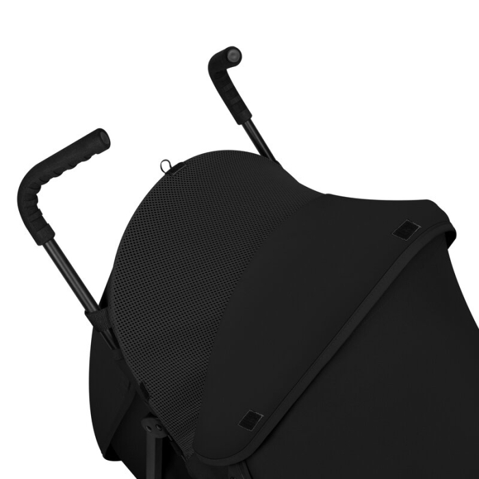 Carucior sport, Lionelo, Elia, Cu plasa de tantari, Suport de picioare reglabil, Spatar ajustabil in 4 pozitii, Capotina XXL, Pliere tip umbrela, Capacitate 15 kg, 6 luni+, EN 1888, Negru [11]