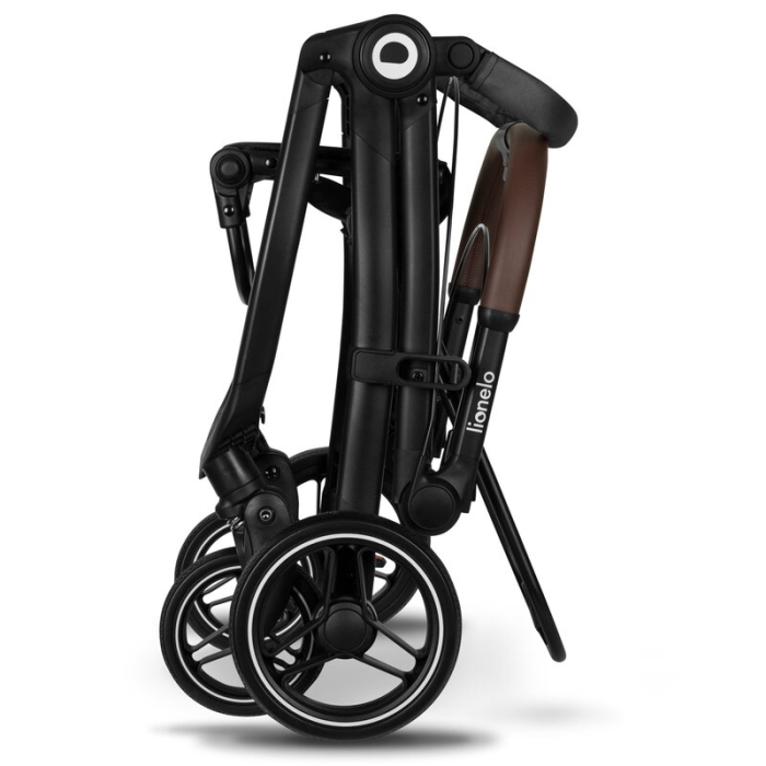 Carucior sport, Lionelo, Ingrid, Capotina impermeabila cu filtru UPF50+, Pana la 22 Kg, Sistem pentru pliere automata, 6 luni+, Gri [15]