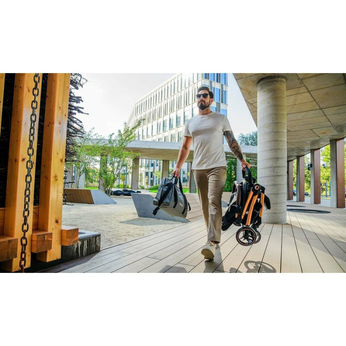 Carucior sport, Lionelo, Ingrid, Capotina impermeabila cu filtru UPF50+, Pana la 22 Kg, Sistem pentru pliere automata, 6 luni+, Roz [24]