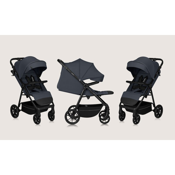 Carucior sport, Lionelo, Iva, Sustine 22 kg, 6 luni+, Gri [21]