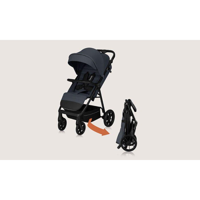 Carucior sport, Lionelo, Iva, Sustine 22 kg, 6 luni+, Gri [28]