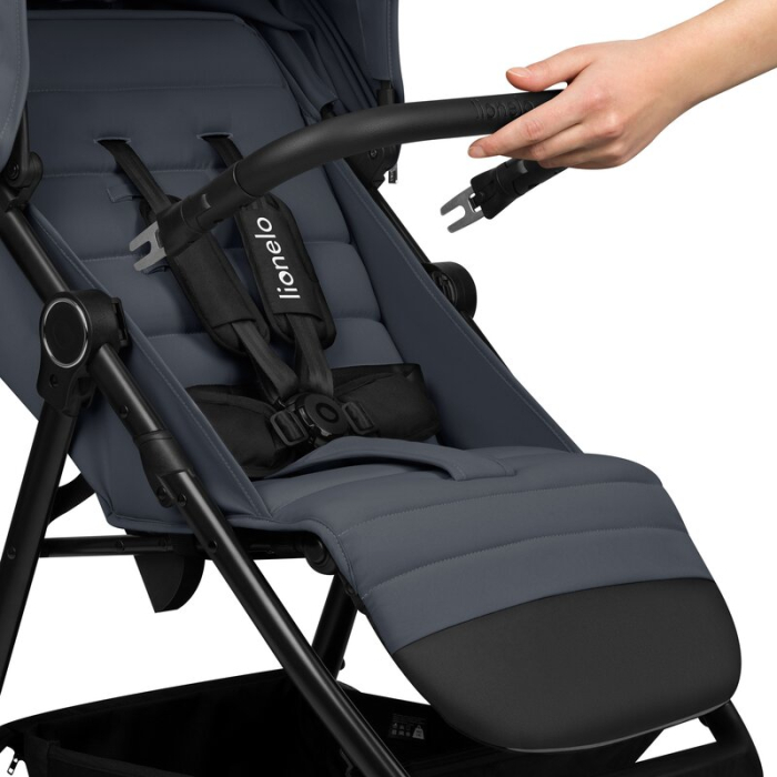 Carucior sport, Lionelo, Iva, Sustine 22 kg, 6 luni+, Gri [13]