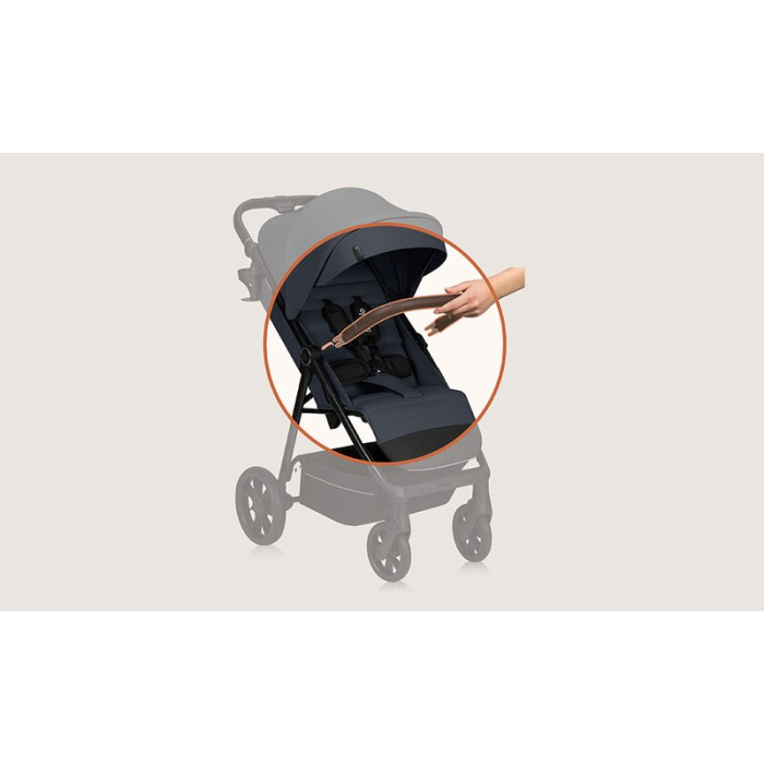 Carucior sport, Lionelo, Iva, Sustine 22 kg, 6 luni+, Gri [16]