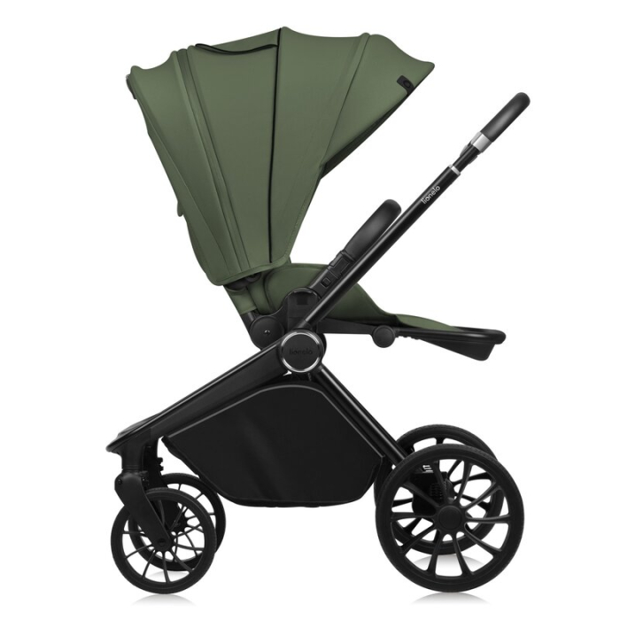Carucior sport, Lionelo, Mika Plus, Cadru din aluminiu, Copertina XXL, cu accesorii, Pana la 22 kg, 6-48 luni; Bej [11]