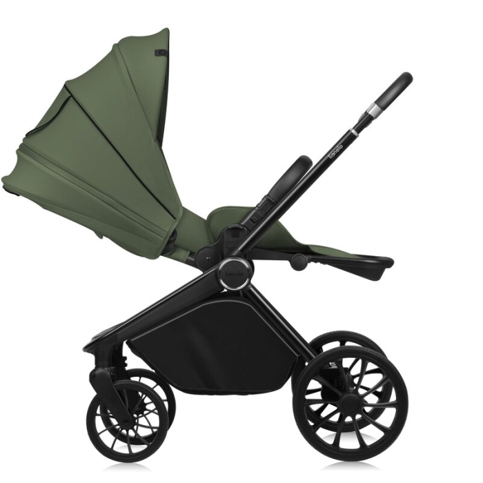 Carucior sport, Lionelo, Mika Plus, Cadru din aluminiu, Copertina XXL, cu accesorii, Pana la 22 kg, 6-48 luni; Bej [12]
