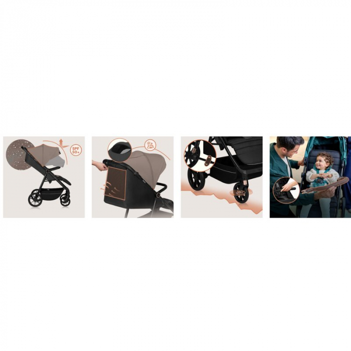 Carucior sport Lionelo Mira pana la 22 kg [30]