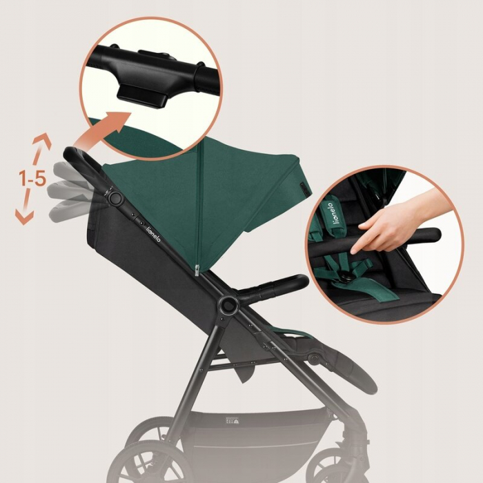 Carucior sport Lionelo Mira pana la 22 kg [28]