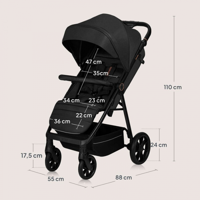 Carucior sport Lionelo Mira pana la 22 kg [27]