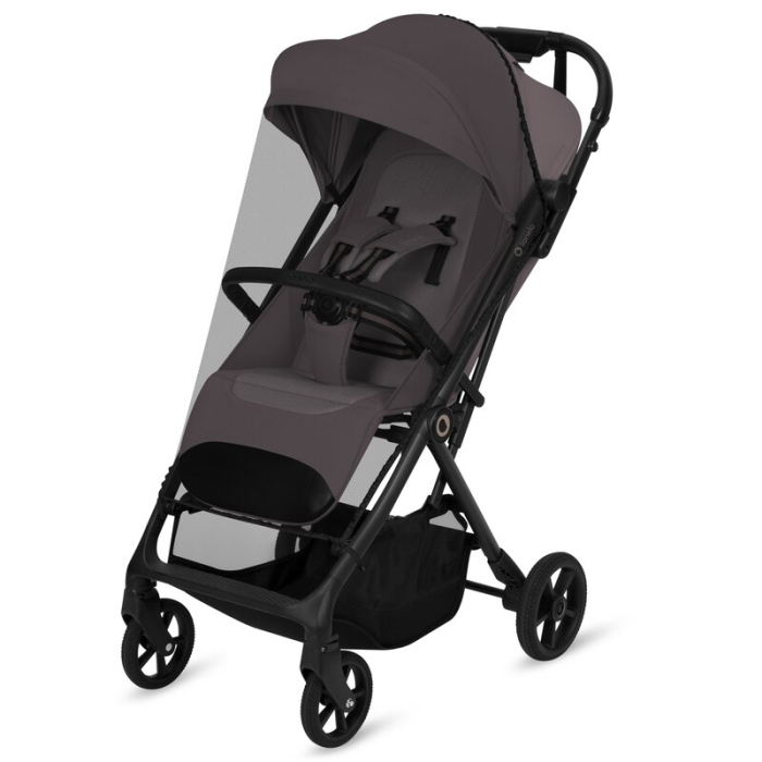 Carucior sport, Lionelo, Tansi, Pliere automata, Ultracompact, Manevrare cu o mana, Roti cu tehnologie GravelTech, Spatar si suport picioare reglabile, 6-48 luni, Sustine 22 kg, Bej Taupe [5]