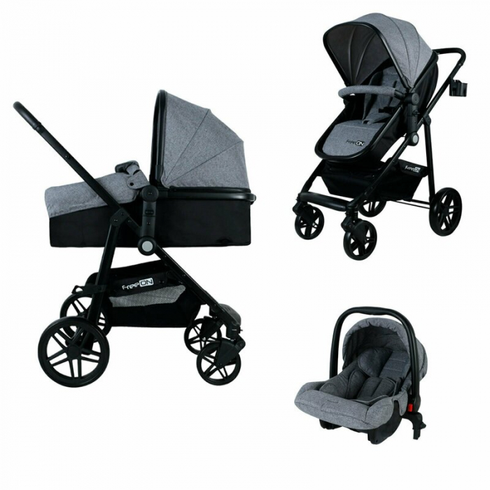 Carucior transformabil 3 in 1 Trio Easy - FreeON [1]