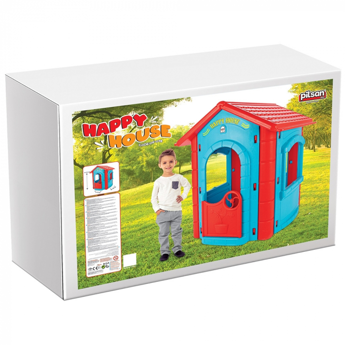 Casuta pentru copii Pilsan Happy House blue [3]