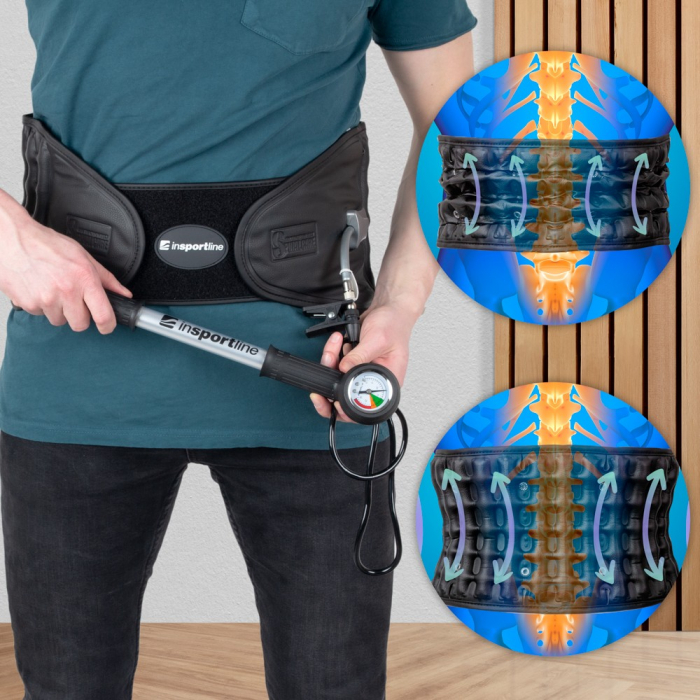 Centura decompresie lombara inSPORTline [9]