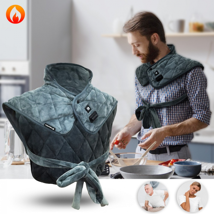 Centura incalzita pentru gat inSPORTline Huggis [8]