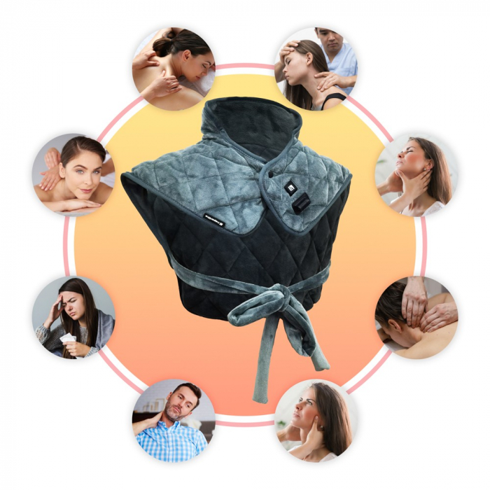 Centura incalzita pentru gat inSPORTline Huggis [3]