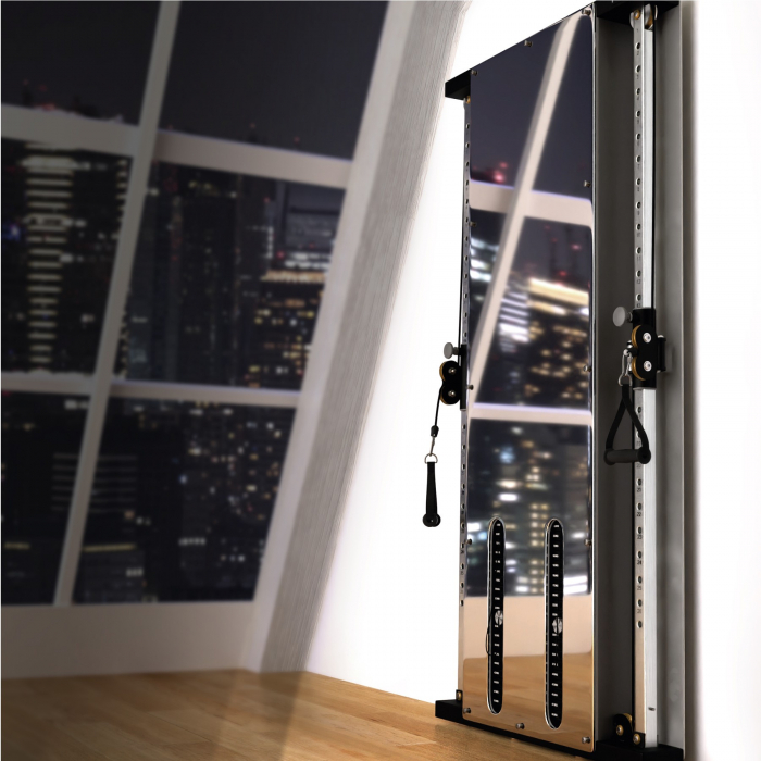 Crossover Dublu HMS BS302 pentru Perete + Stiva Greutati [7]